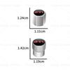 For VW VOLKSWAGEN 2026 New 4pcs Car Wheel Tire Valve Core Cap Dust Proof Covers For GTI Lightning Logo Golf MK3 MK4 MK5 Polo Tou