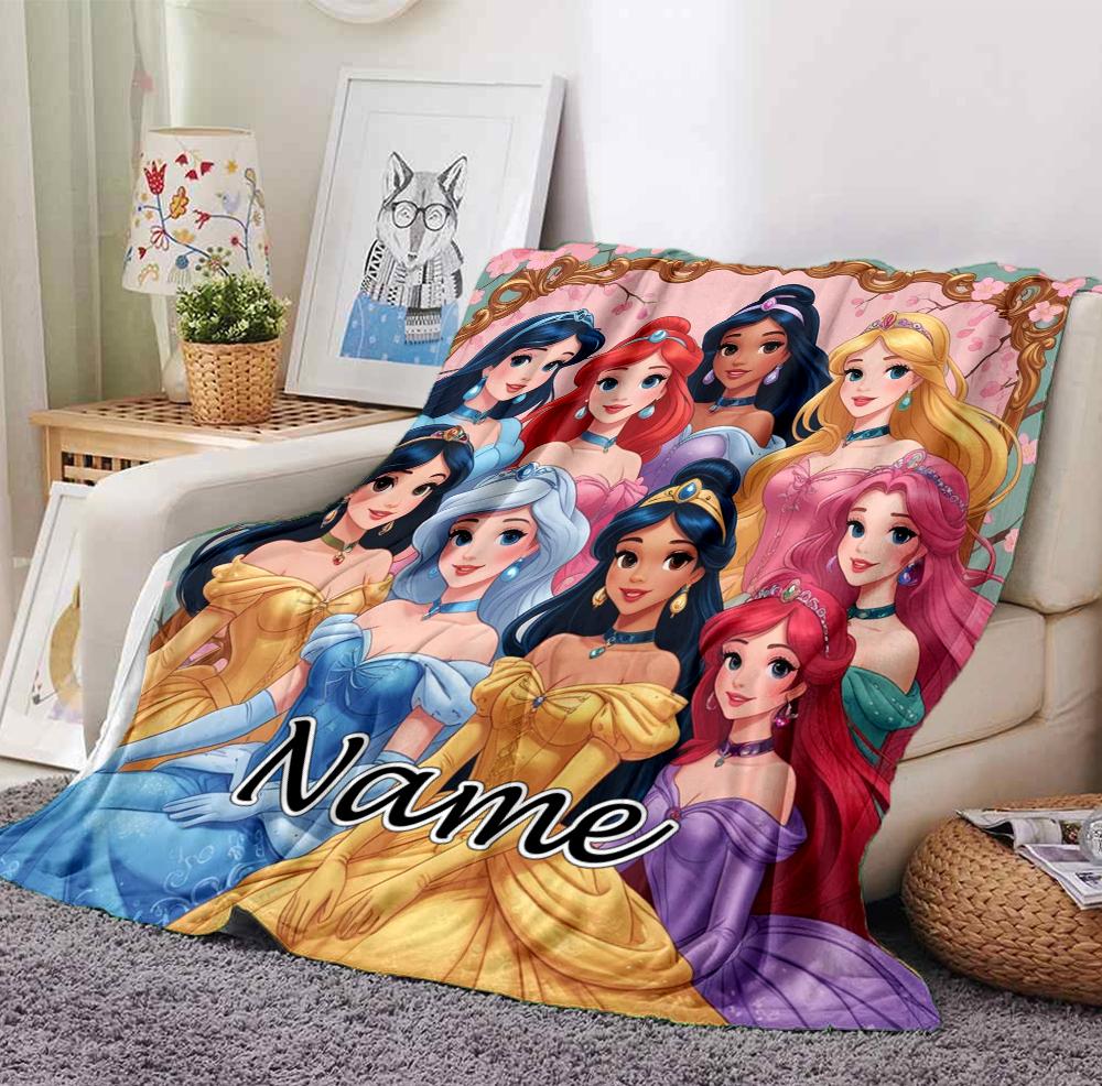 Custom Name Step Power Flannel Blanket Throw Blanket Soft Warm Sofa Bed Decor Unique Gift