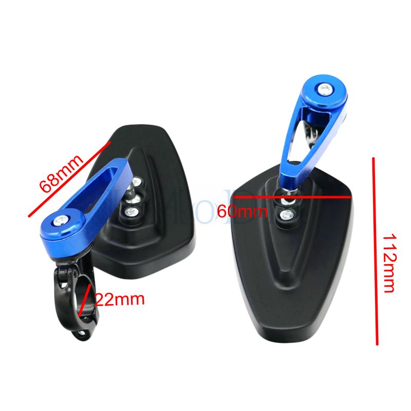 LMoDri Universal 7/8 "" 22 мм руль для мотоцикла, торцевое зеркало для мотоцикла