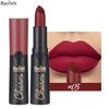 Matte Velvet Lipstick Highly Pigmented Long Lasting Lip Gloss Red Natural Nude Waterproof Lip Makeup