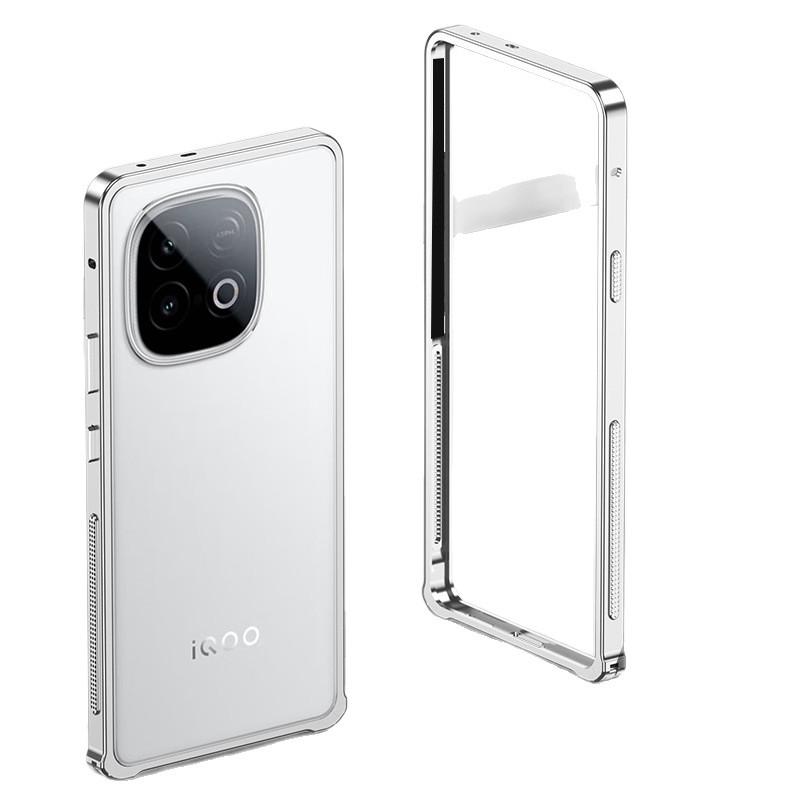 Чехол для телефона IQOO Z10 Turbo Series с металлическим каркасом и застежкой