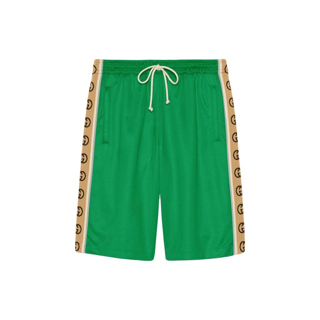 Gucci Повседневные шорты мужские зеленые 604150-XJBZ8-3072