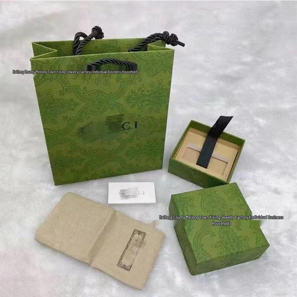 Винтажное ожерелье с двойным символом G, черепом и ключом: Унисекс Большой Размер, Смелая Любовь и Цепочка-свитер с Головой Тигра