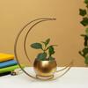 Metal Flower Vase Diwali Gift Items for Home Decoration Tabletop, Side Table, Living Room, Home Office Decoration, Home Decorative Items, 22.86 Cm