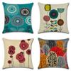 Stylish Floral Cushion Cover For Bedroom Dining Room And Home Office 45cm