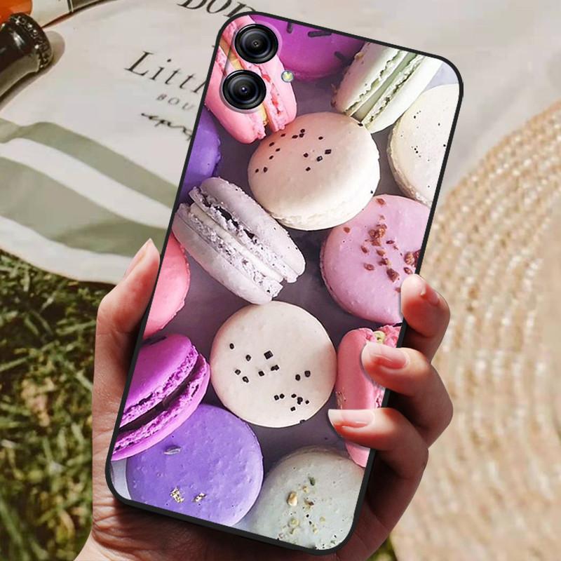 Силиконовый чехол для Samsung Galaxy A06 с милым узором, мягкая TPU накладка для телефона для Samsung Galaxy A06 A 06 SM-A065F, задняя крышка, бампер