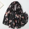 2024 Spring And Autumn Winter New Cotton And Hemp Long Thin Scarf Travel Versatile Sunscreen Warm Shawl For Women