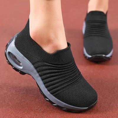 Мода 2025 Новая повседневная обувь для женщин Дышащая спортивная обувь, Подходит для весенних и летних прогулок, Покупка продуктов, Повседневный досуг