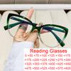 Ultralight Anti Blue Light Cat Eye Reading Glasses Women Antifatigue Presbyopia Eyeglasses Transparent Fashion Eyewear Okulary