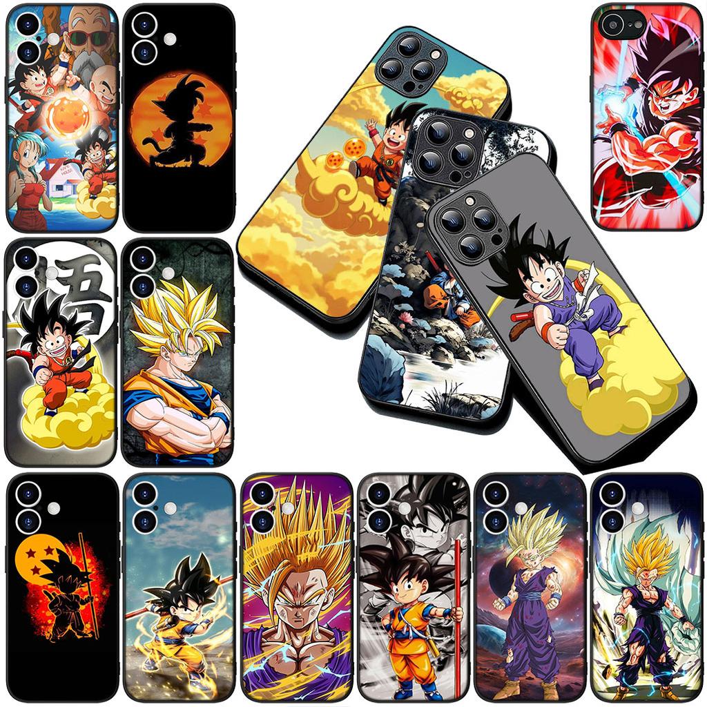 Dragons Balls Goku Son Gohan z Phone Case for Apple iPhone 17 Pro XS Max Air 6 7 8 Plus 5 + SE 2022 SE2 16E 8+ Protective Cover