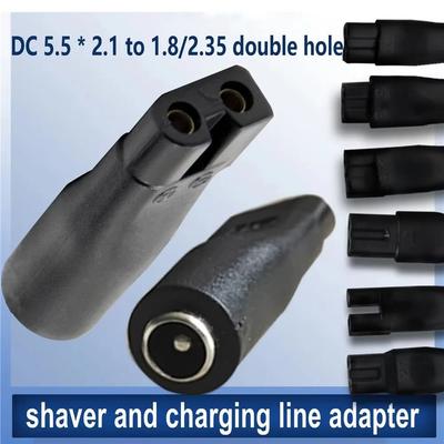 8 шт./набор Двойное отверстие/Одинарный слот Машинка для стрижки волос DC Преобразователь Блок питания Интерфейс преобразования Вилка