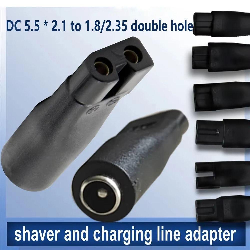 8 шт./набор Двойное отверстие/Одинарный слот Машинка для стрижки волос DC Преобразователь Блок питания Интерфейс преобразования Вилка