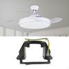 Ceiling Fan Mounting Bracket Mount Heavy Duty for Living Room Support Black Base