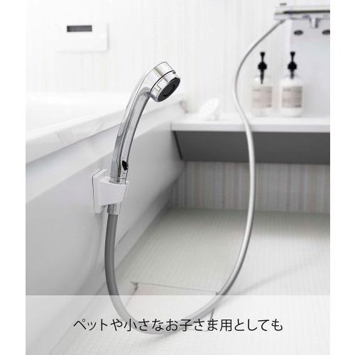 Yamazaki Film Hook Shower Holder, White, Approx. W6 X D5 X H6cm, MIST, Easy Installation, 6199