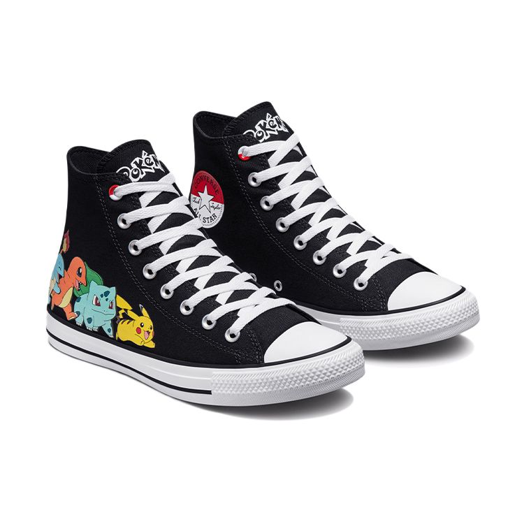 Converse Pokemon x Chuck Taylor All Star High Первые партнеры Унисекс A01089C