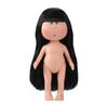 Силиконовая кукла-картошка 29 см - Ручная работа DIY, фигурка с длинными волосами
