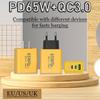 Двойное PD и USB Быстрое Зарядное Устройство 120 Вт для Телефонов Huawei, Android и Apple