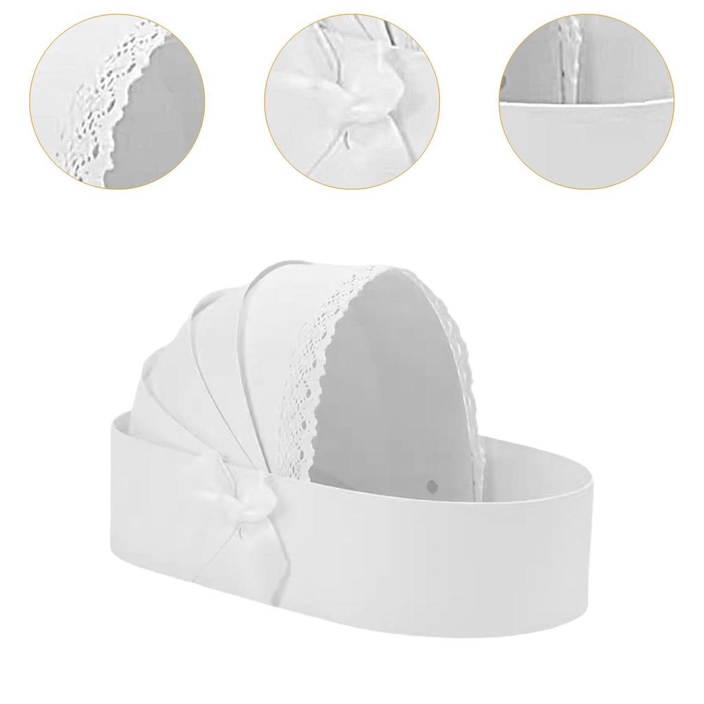 Коробка для бэби-шауэра, цветочная коробка, колыбель, цветочная корзина, упаковочная коробка для цветов