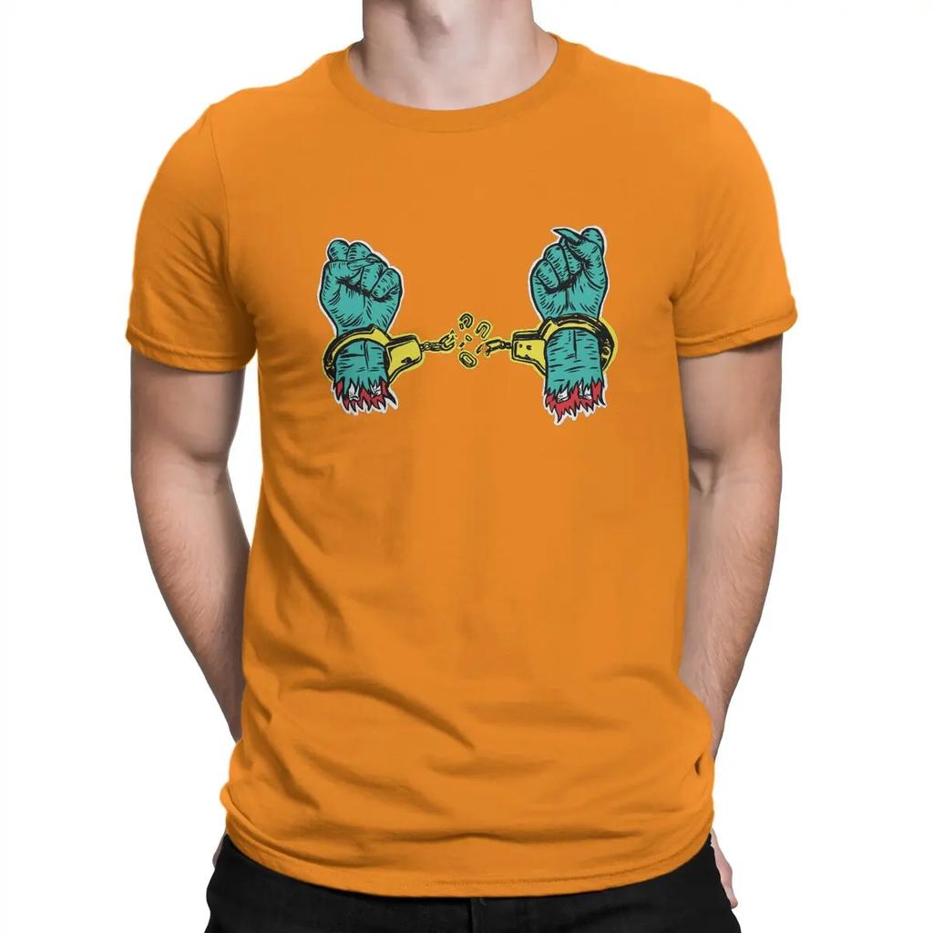 Novelty Bust No Moves Music T-Shirt Men Round Collar Cotton T Shirts Run The Jewels Band Short Sleeve Tees Gift Idea Tops