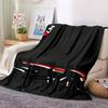 No Entry Flannel Blanket Throw Blanket Soft Warm Sofa Bed Camping home Decor Unique Christmas Gift C926352