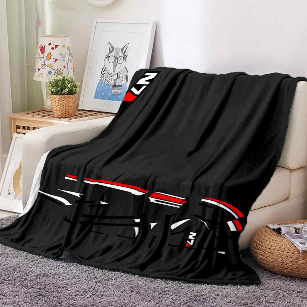 No Entry Flannel Blanket Throw Blanket Soft Warm Sofa Bed Camping home Decor Unique Christmas Gift C926352