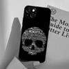 Чехол для телефона Memento Mori для iPhone 16 14 13 12 11 15 Pro Max 13 12 mini XR 16e 15 16 Plus Полное покрытие
