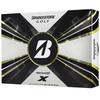 Мячи для гольфа Bridgestone Golf 2022 TOUR B X, модель 2022 года, 1 дюжина (Всего 12 шаров), Использовался ДеШамбо, Tour B X, Импорт из США, Белый