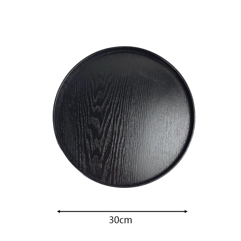 Японский круглый поднос для подачи Wutuo из МДФ