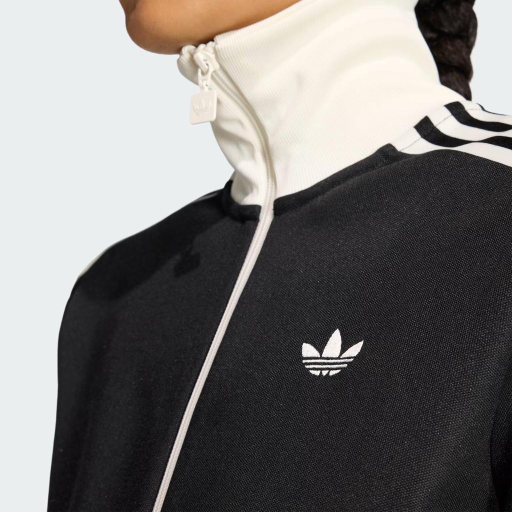 adidas Спортивная куртка Originals с молнией, классическая полосатая, с длинным рукавом, женская, KD7969