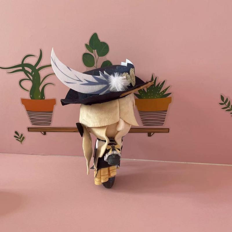 Плюшевая кукла-игрушка для косплея Genshin Impact Навия, 20 см, Аниме-персонаж, Милая мягкая набивная подушка, Рождественский подарок на День благодарения