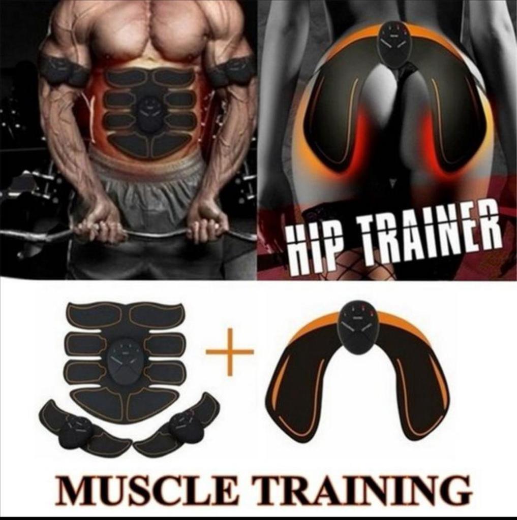 EMS Abdominal Muscle Trainer Smart Body Building Fitness