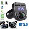 FM Transmitter Car Charger Wireless Bluetooth Hands-Free Calling Radio Receiver Mp3 Music Stereo Adapter Dual USB Port Charger