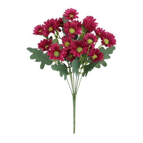 1/5/10/20/25 шт. Искусственный цветок 7 вилок Устойчивый к УФ-лучам Искусственный цветок Дом