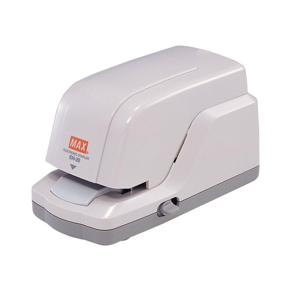MAX Electronic Sheet Capacity EH-20 Stapler, 2-20