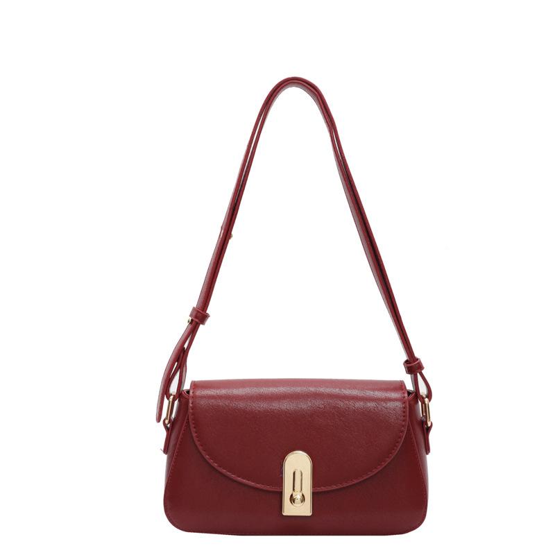 Популярная в этом году супер горячая женская сумка 2024 новый сезон ретро универсальная сумка-мессенджер на одно плечо подмышкой маленькая квадратная сумка