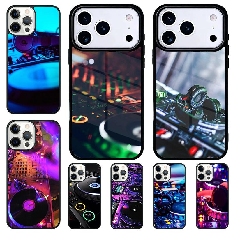 Чехол для телефона Ddj Dj Music для iPhone 17 Air 16 15 11 12 14 13 Pro Max Ударопрочный чехол