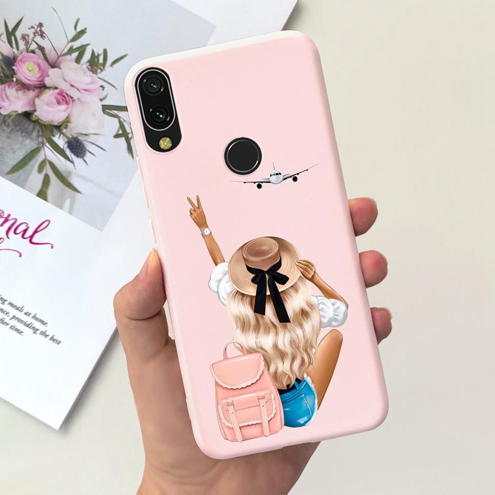 Чехол для Xiaomi Redmi Note 7 Note7 Pro Роскошный Цветочный Мраморный Funda Мягкий Силиконовый Чехол для Телефона Для Redmi Note7 Redmi 7 Задняя Крышка