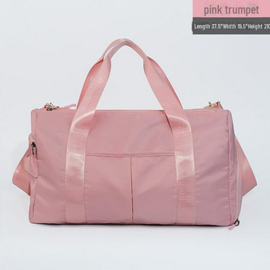 Вместительная дорожная сумка из ткани Оксфорд с разделением сухого/мокрого для спорта и фитнеса