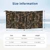 Пляжное полотенце с камуфляжным узором Real Tree Forest Camo, мягкая микрофибра, быстросохнущее, впитывающее, быстрые полотенца для бассейна