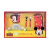 Mickey Daily Dinner Tableware Set, Mixed Colors, Fork+spoon+three-dimensional Cup+stainless Steel Ball+cutlery Case, Popular Korean Parenting Items