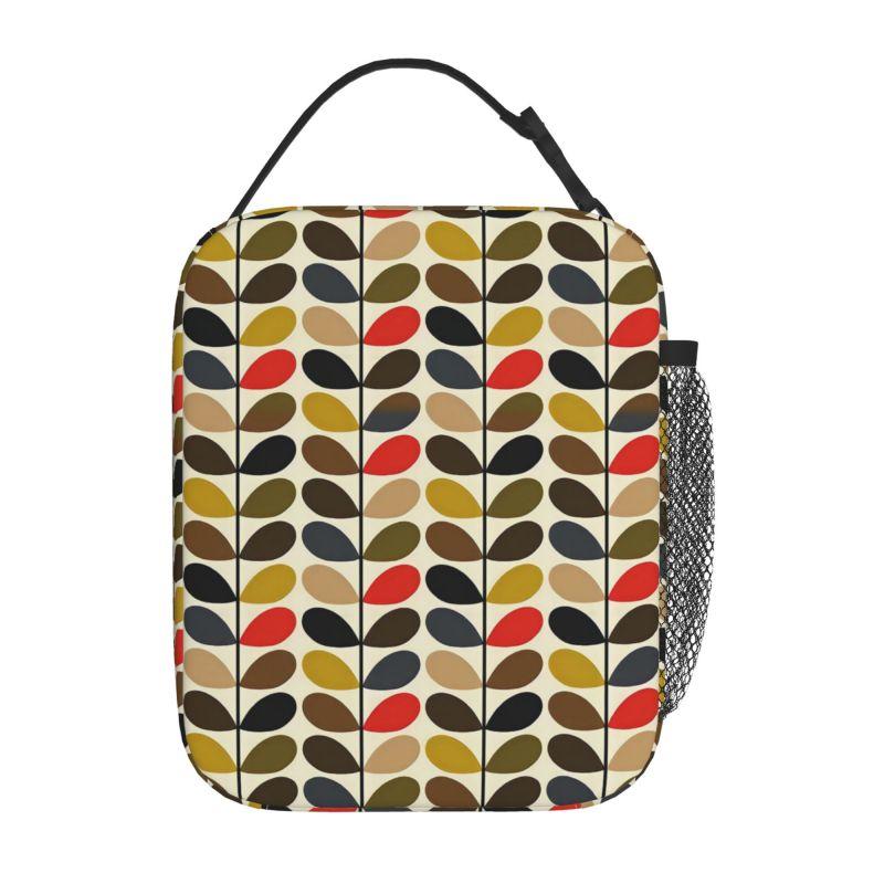 Orla Kiely Абстрактный Мульти Стебель Изолированная Сумка-Ланчбокс Многоразовая Водонепроницаемая Термосумка Оксфордская Сумка-Тоут для Бенто для Женщин Работа Пикник