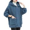 Women's Six-Color Teddy Fleece Hoodie: Korean Style, Plus-Size, Thick Autumn/Winter Cardigan
