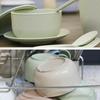 Кухонные миски 4 штуки Обеденные миски Небьющиеся Можно мыть в посудомоечной машине Набор посуды Для завтрака Обед Ужин Суп Фрукты Перекус