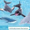 Игрушки-симуляторы морских животных: Модели большой белой акулы, косатки, дельфина