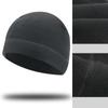 Solid Beanie Hat Soft Polar Fleece Caps for Autumn Winter Men Outdoor Keep Warm Ear Protected Melon Street Beanies Women Hats
