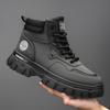 Fashion Men Boots Winter High Top Work Boots Breathable Comfortale Men Ankle Boots No-slip Mens Casual Shoes Walking Sneakers