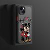 Задняя крышка-чехол для телефона для iPhone 17 Pro Max 14 XS XR 7 8 SE 13 Mini 12 17e Air 11 15 16 Plus Минни и Микки