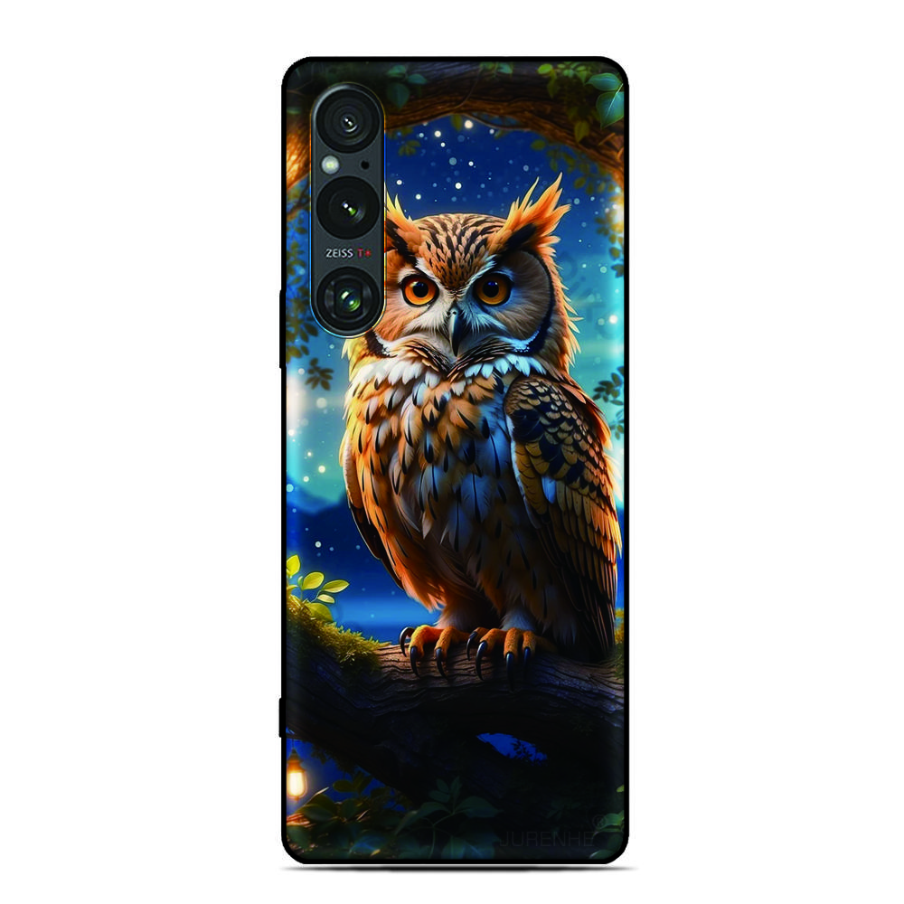 Pretty Owl Phone Case For Blackview Wave 9C 8C 6C Shark 9 Color 8 A100 A96 A95 A90 A85 A80 A70 A55 A53 A52 A200 Pro Cover