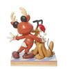 Enesco Statue/Figure "Disney Traditions" Mickey and Pluto As Reindeer, Size 7.5 X 13.5 X 16 Cm, DTR6013059