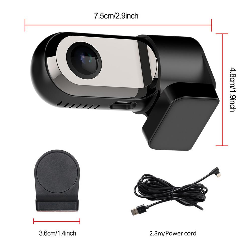 Автомобильная камера, видеорегистратор, видеорегистратор дорожного движения, ночное видение, широкоугольный автомобильный видеорегистратор с углом обзора 140 градусов, автомобильные аксессуары